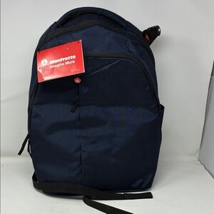 Manfrotto MB NX-BP-VBU Backpack for DSLR Camera Laptop & Personal Gear-Blue
